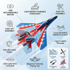Electric Glider Fighter Aircraft