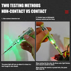 Detector Multi-function LED Test Pen with Screwdriver for Electric Power Testing