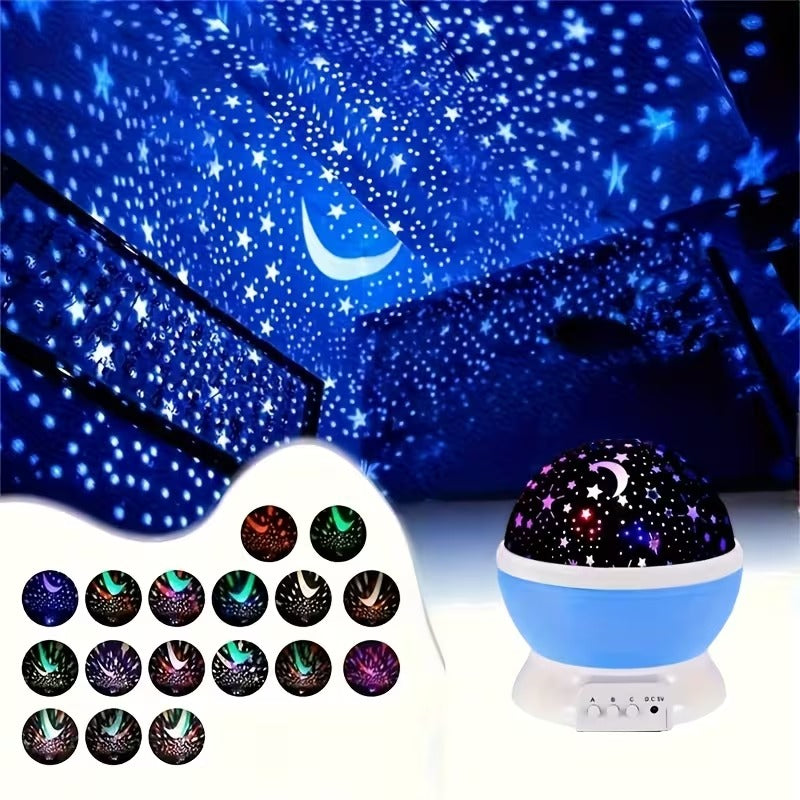 Star Master Galaxy Projector Night Lamp – Romantic LED Sky Light for party,Bedroom & Home Décor - CL-MA-739