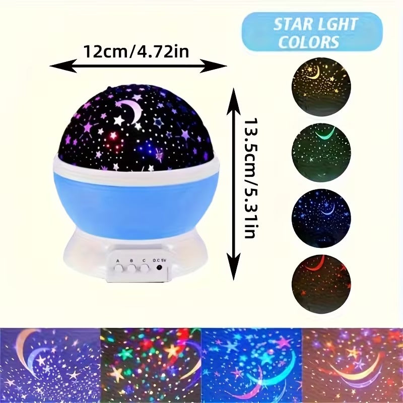Star Master Galaxy Projector Night Lamp – Romantic LED Sky Light for party,Bedroom & Home Décor - CL-MA-739